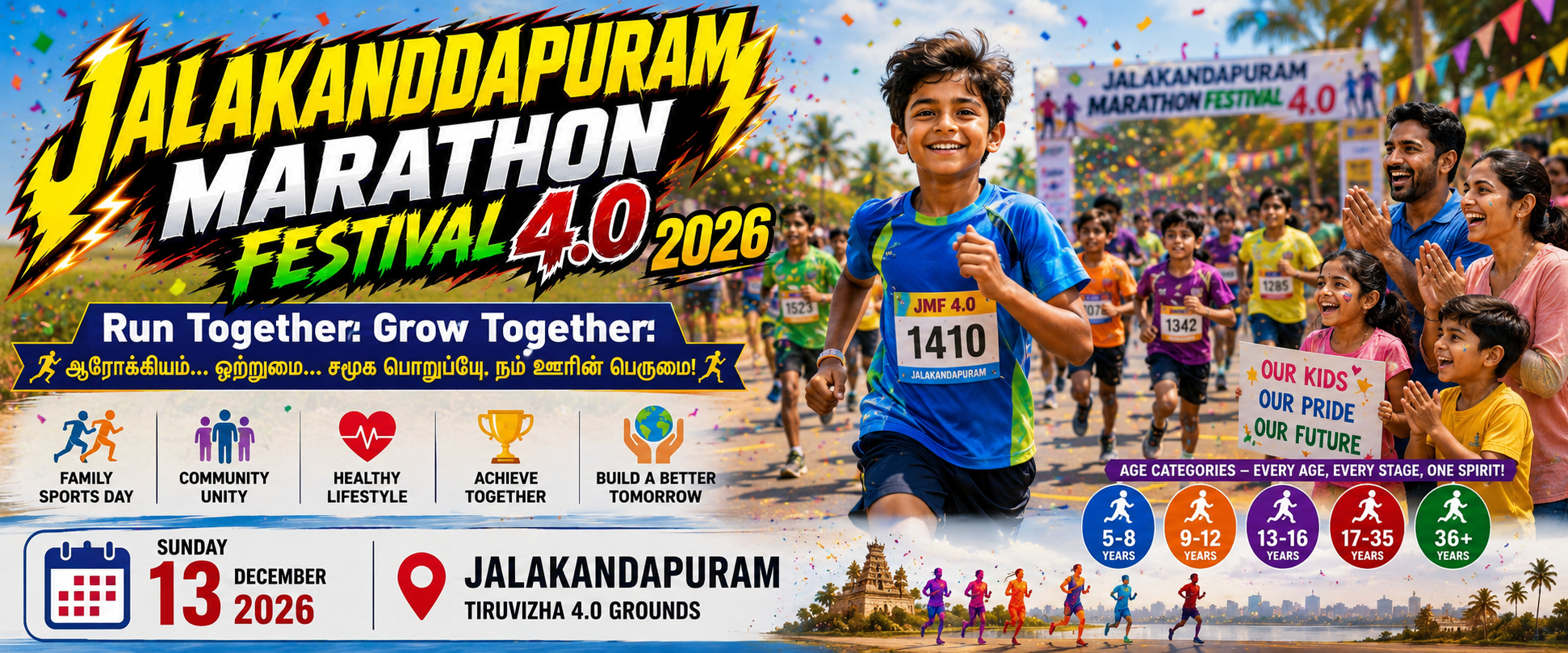 Jalakandapuram Marathon Festival 4.0 2026 photo 1